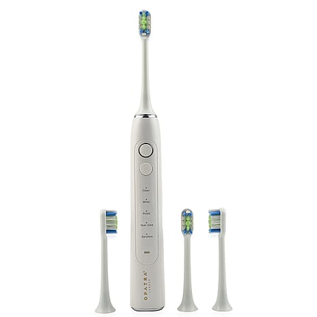 Opatra- Clean Pro5 - Electric Toothbrush with 2 Replacement Heads, LIFETIME WARRANTY
