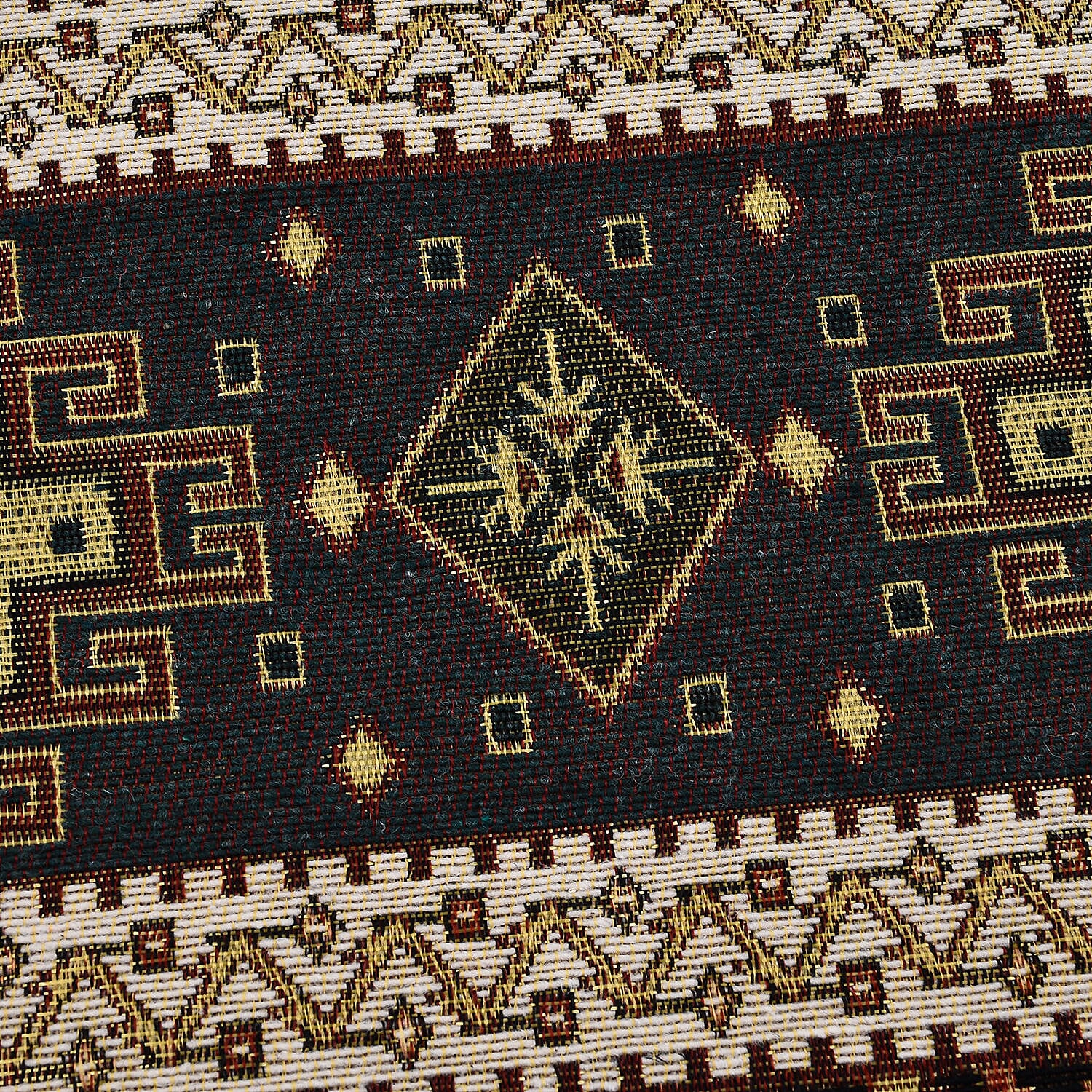 Set of 2 - Authentic Cushion Cover with Scintillating Print (Size 44 cm) - Grey