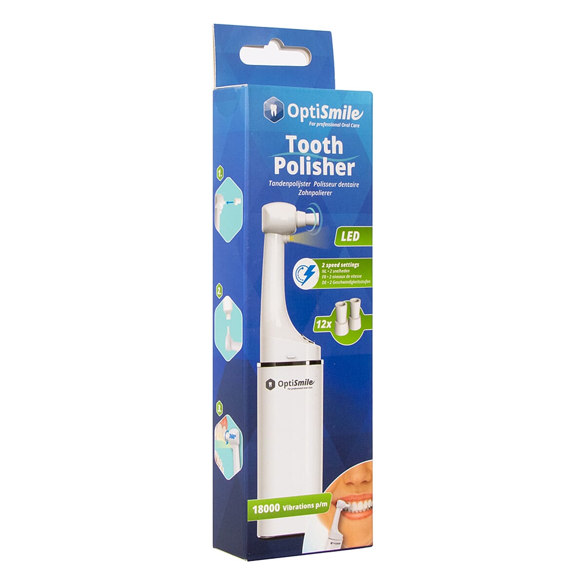Close out Deal - Optismile Dental Polisher with 12 Polishing Head Attachments
