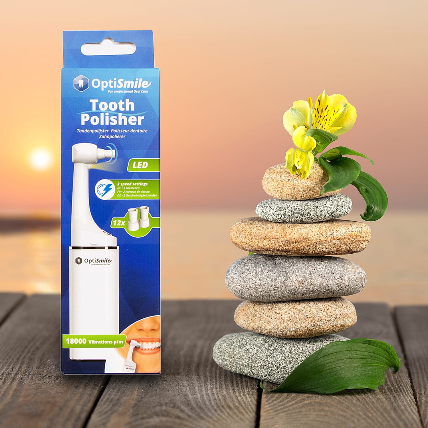 Close out Deal - Optismile Dental Polisher with 12 Polishing Head Attachments