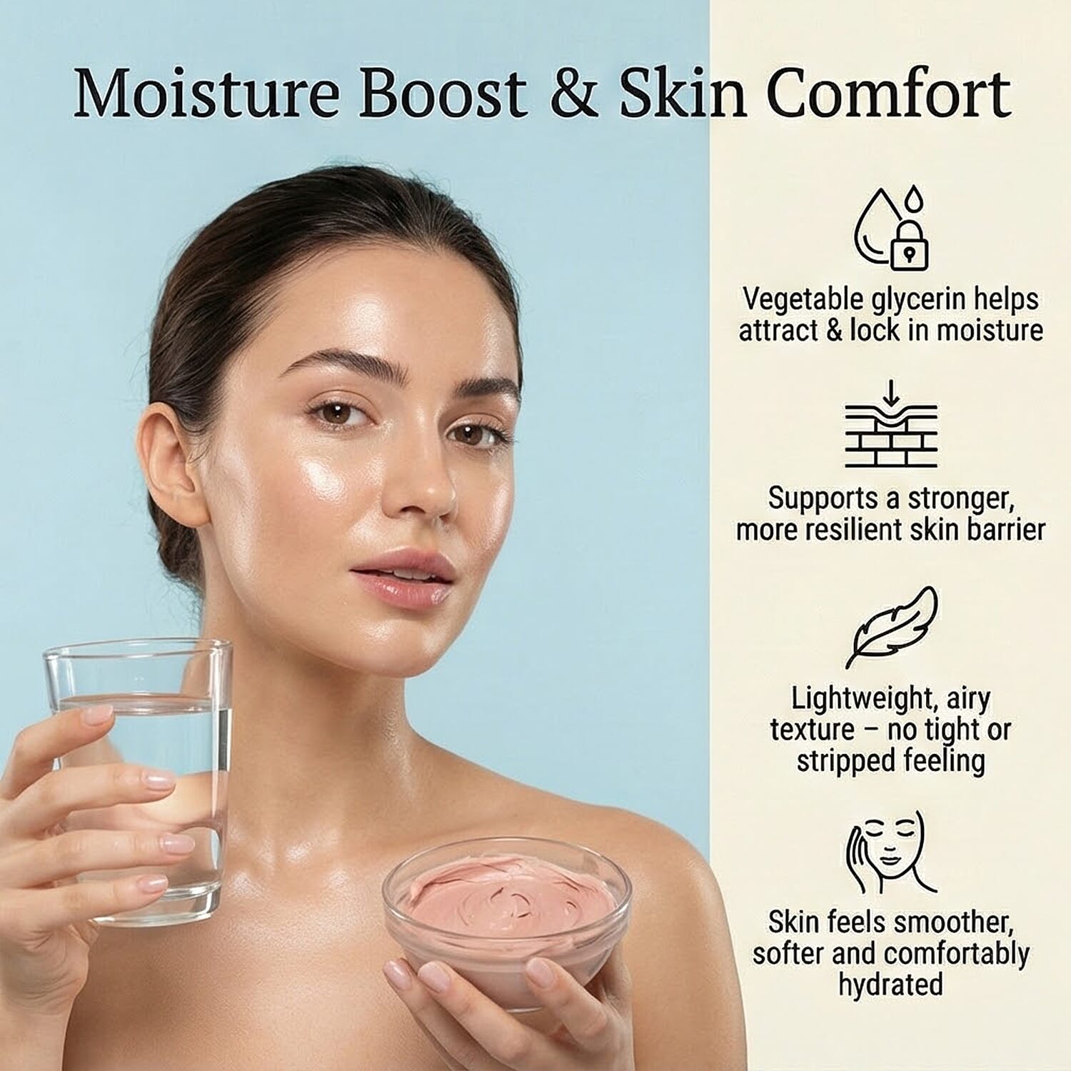 Five Dot Botanics- Pure Rewind Rose Clay - Lavender Restorative Mask 30ml