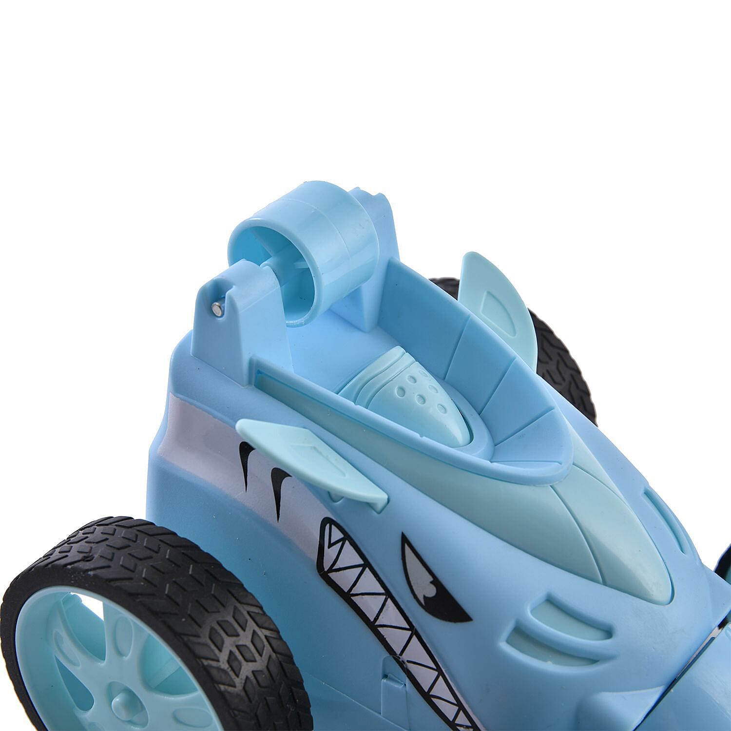 27MHZ 4 Channels Remote Control Rotating Stunt Car - Blue