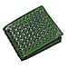 La Marey Hand Woven 100% Genuine Leather Bi-Fold Wallet With RFID protection
