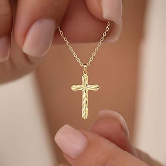 https://tjcuk.sirv.com/Products/71/8/7188536/9K-Yellow-Gold-11mm-X-24mm-Embossed-Cross-Pendant_7188536_1.jpg?w=342&h=342