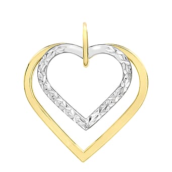 https://tjcuk.sirv.com/Products/71/8/7188543/9K-Two-Colour-Gold-20mm-23mm-Diamond-Cut-Double-Heart-Pendant_7188543.jpg?w=342&h=342