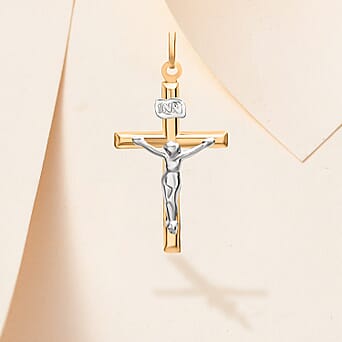 https://tjcuk.sirv.com/Products/71/8/7188552/9K-Two-Colour-Gold-15mm-26mm-Crucifix-Pendant_7188552_1.jpg?w=342&h=342