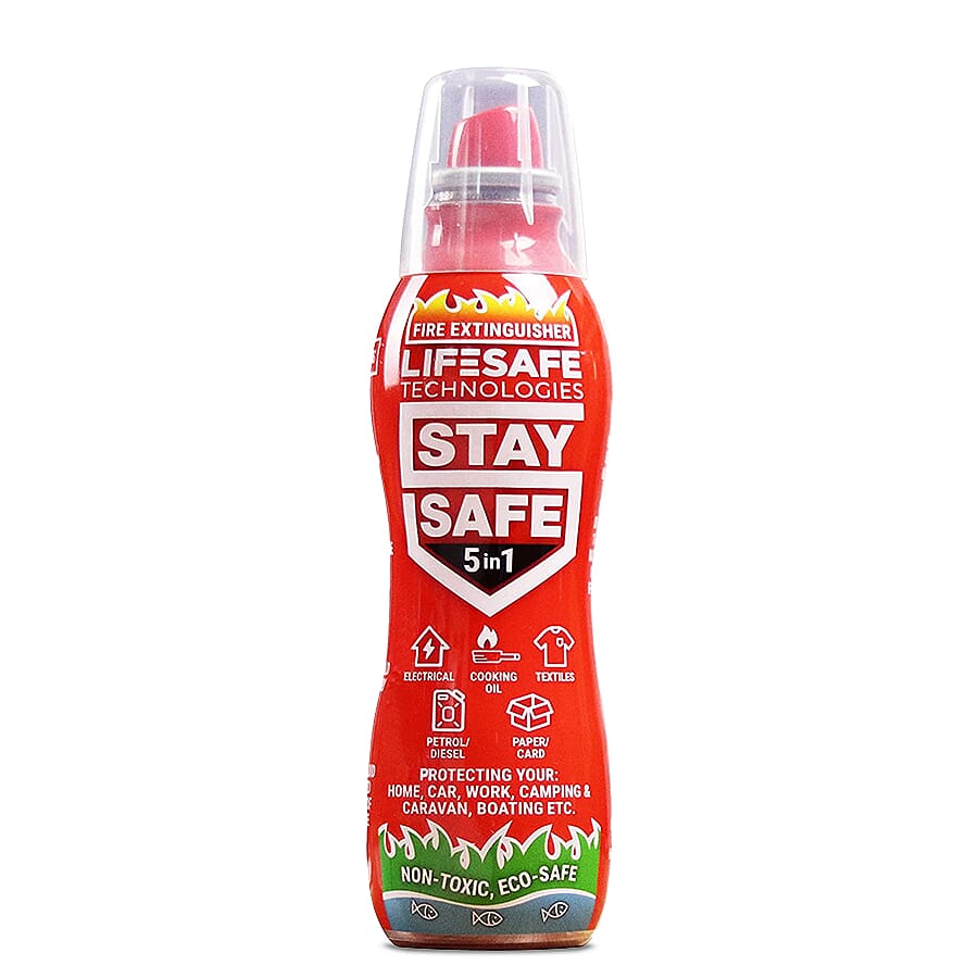LifeSafe Technologies StaySafe All in 1 Fire Extinguisher - 200ml