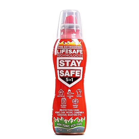 LifeSafe Technologies StaySafe All in 1 Fire Extinguisher - 200ml