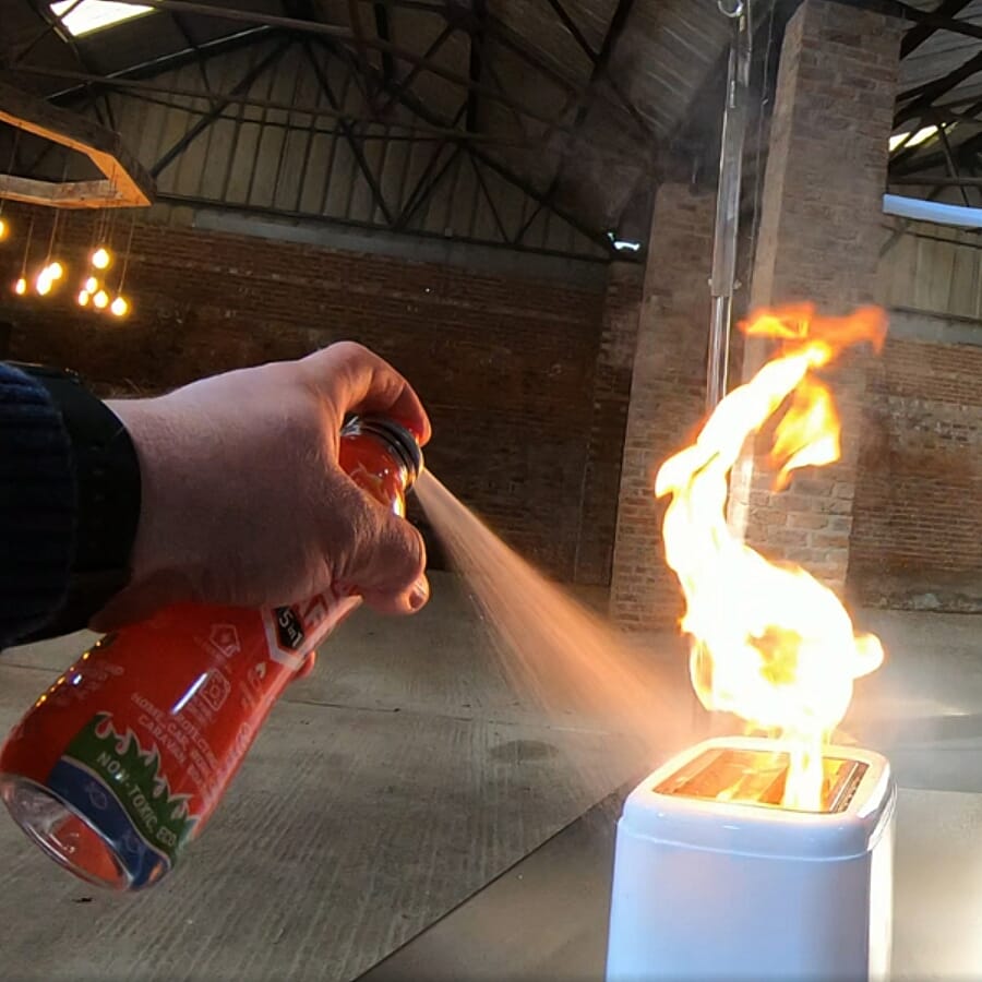 LifeSafe Technologies StaySafe All in 1 Fire Extinguisher - 200ml