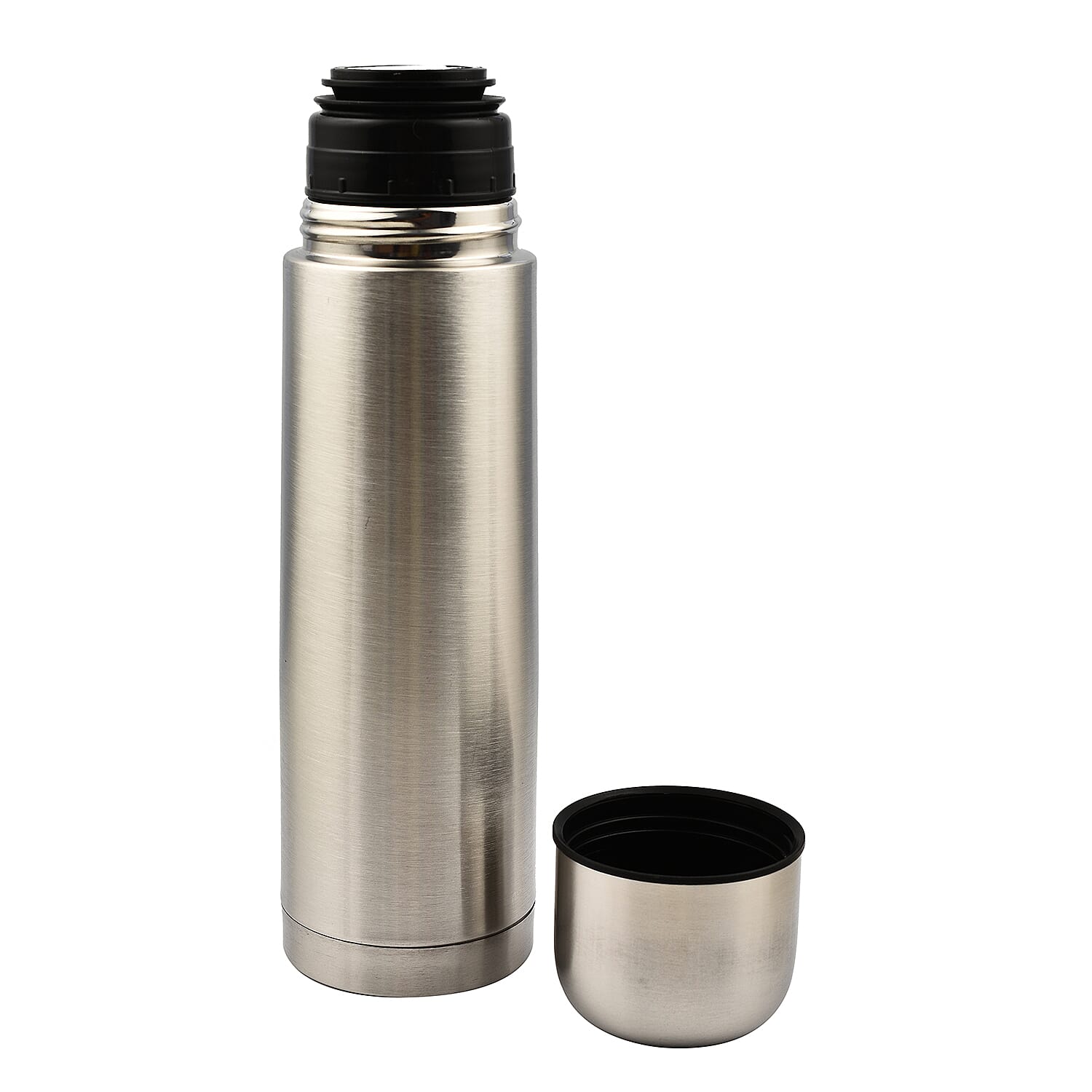 Stainless Steel Vacuum Flask - Silver (0.5L)