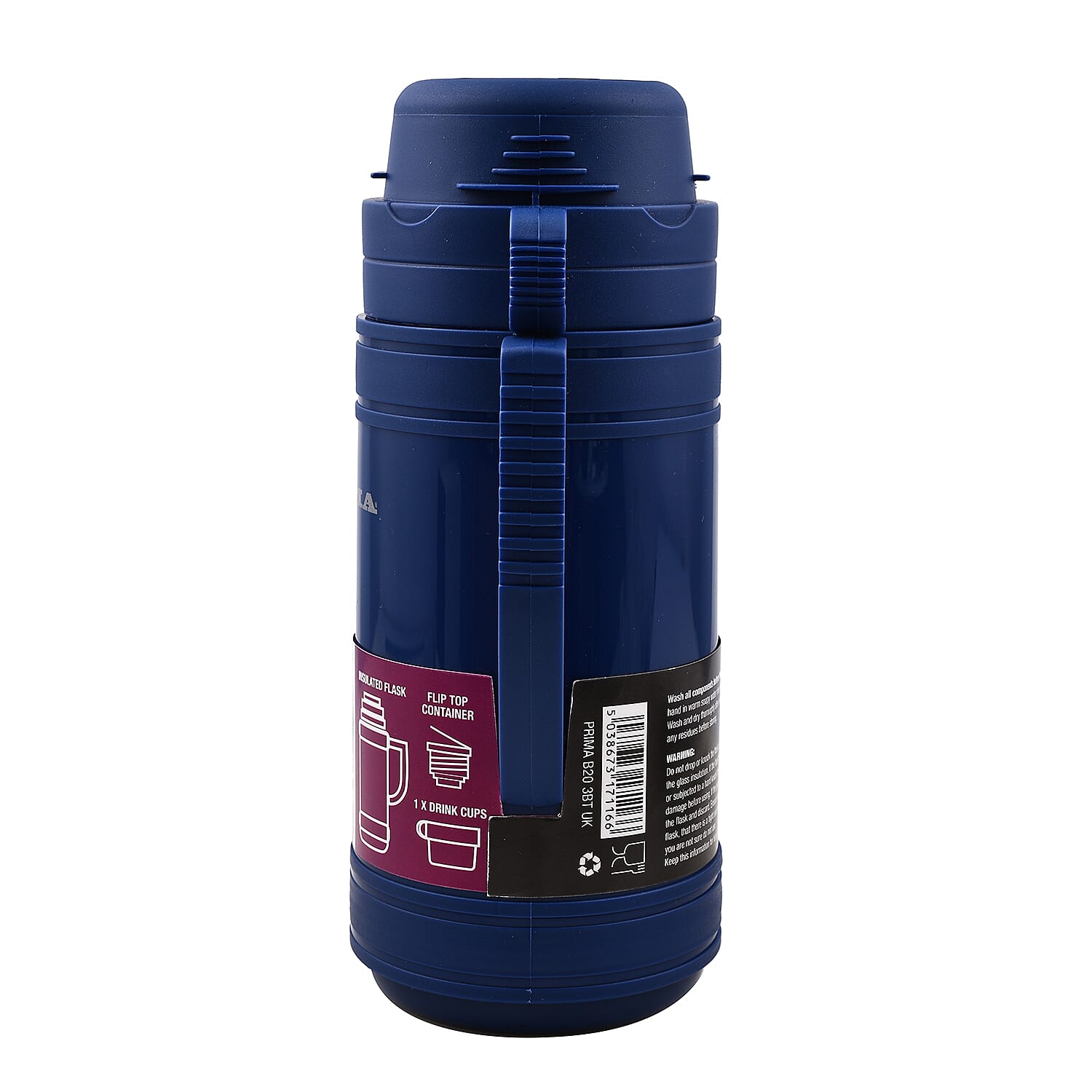 Hot and Cold Thermal Flask 0.5L - Blue