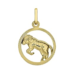 9K Yellow Gold  Pendant,  Gold Wt. 0.65 Gms