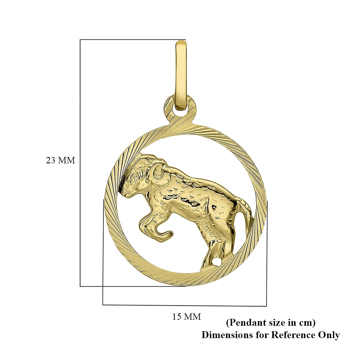 Aries gold deals pendant