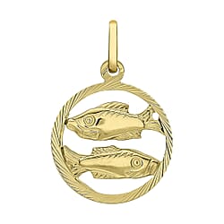 9K Yellow Gold  Pendant,  Gold Wt. 0.65 Gms