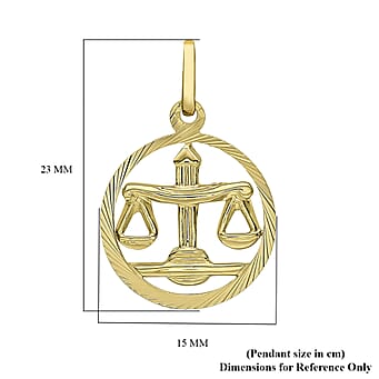 https://tjcuk.sirv.com/Products/71/8/7188785/9K-Yellow-Gold-15mm-23mm-Diamond-Cut-Libra-Zodiac-Pendant_7188785_1.jpg?w=342&h=342