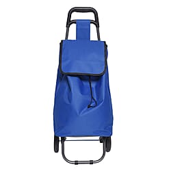 Shopping Trolley with Wheels 5 Assorted - Blue