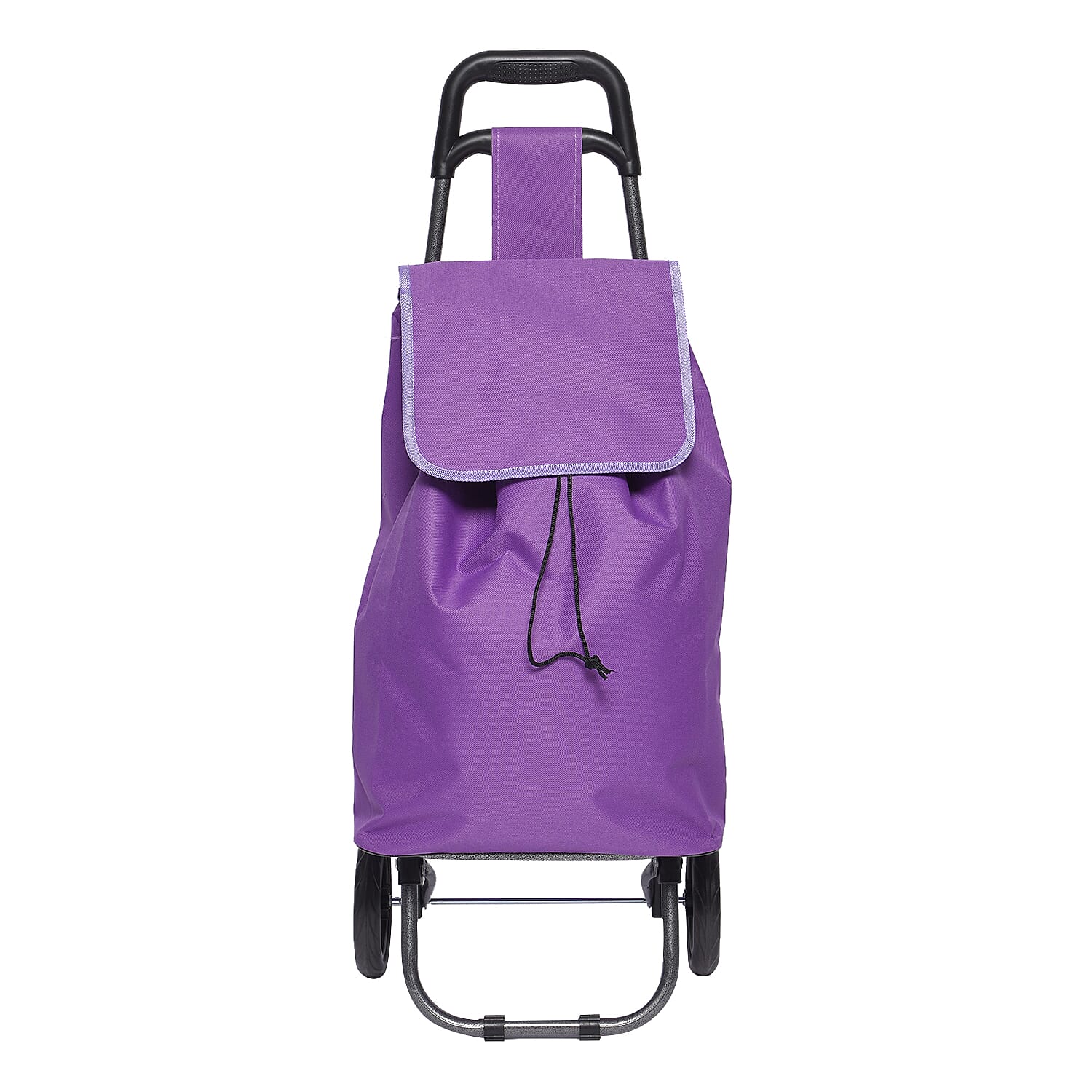 Shopping Trolley with Wheels - Purple