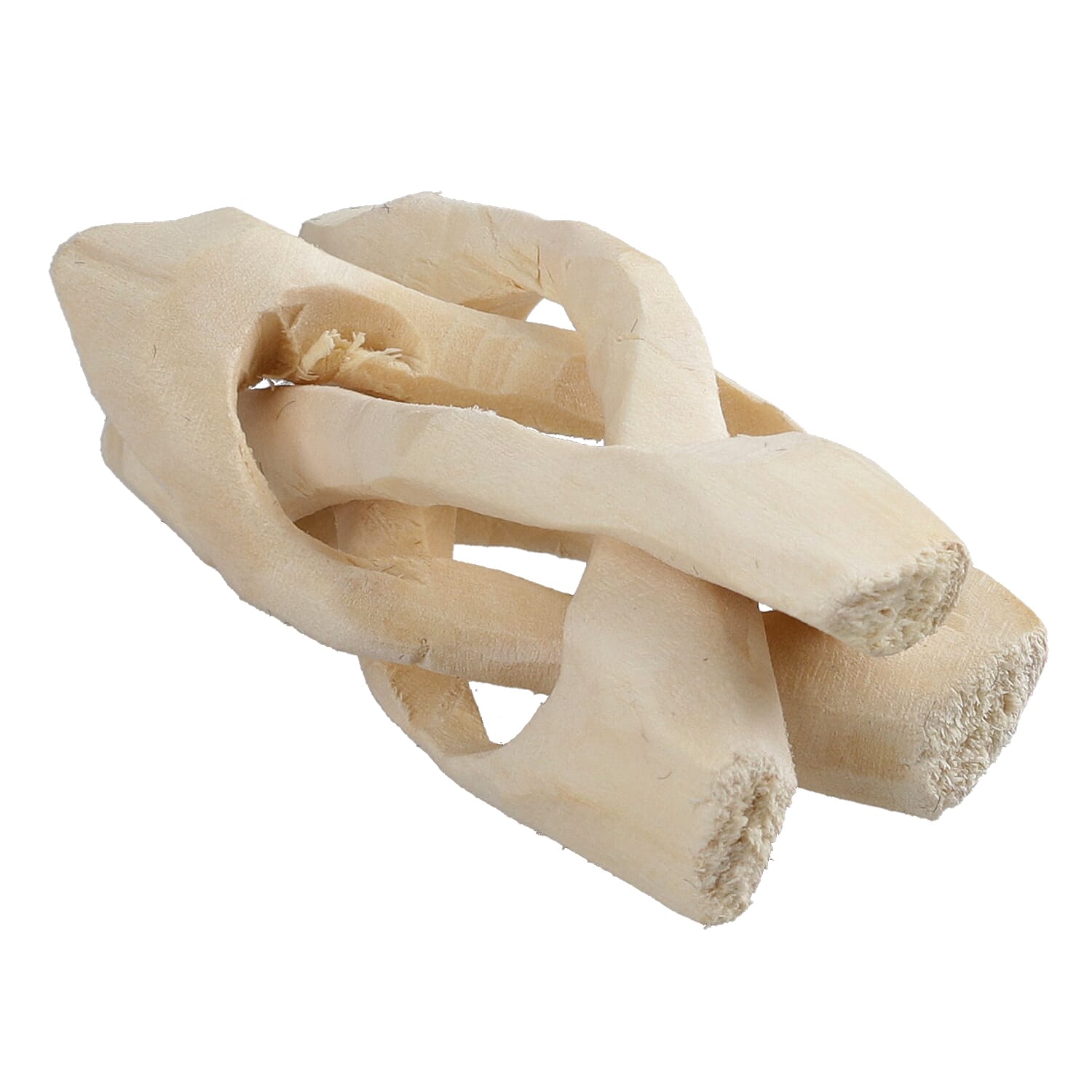 Gem Treasures - Handcrafted Wooden Tripod Stand - Natural Wood