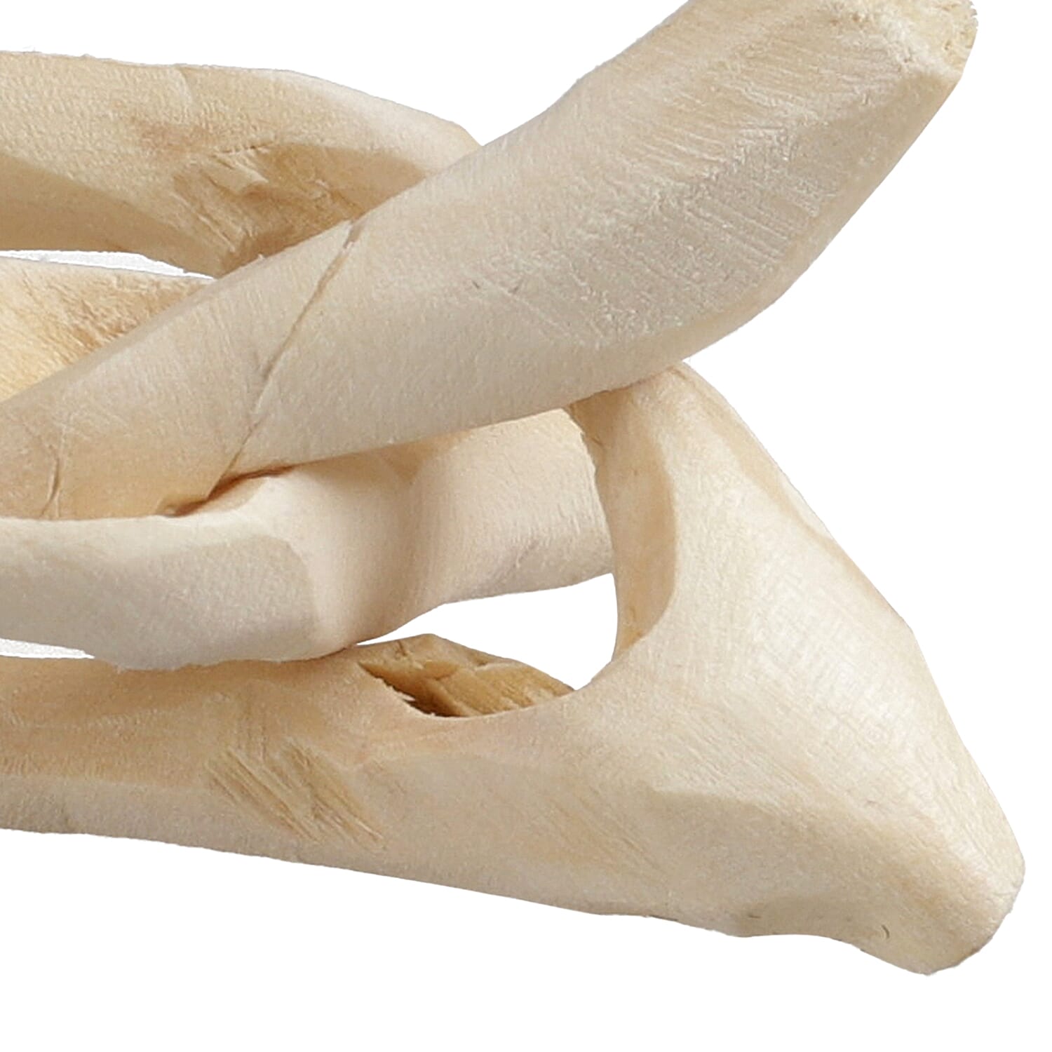 Gem Treasures - Handcrafted Wooden Tripod Stand - Natural Wood