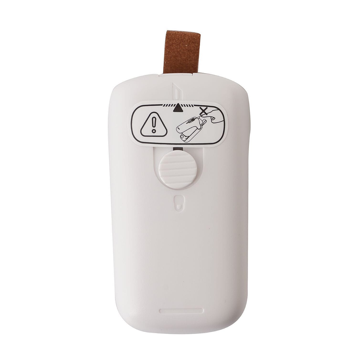 Handy Plastic Bag Sealer (Size 9x4x4 cm) - White