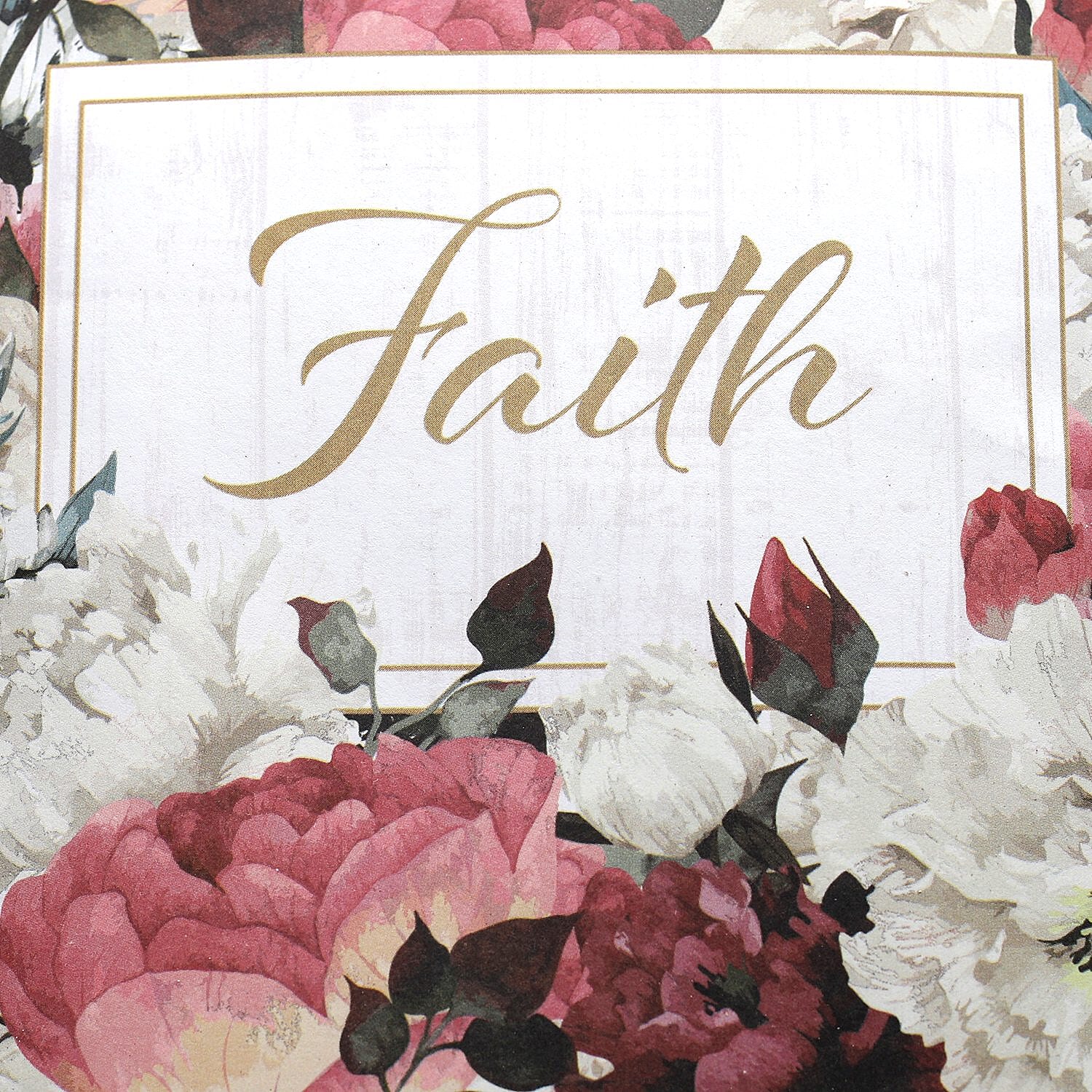 Set Of 6 - Fragrance Sachets With Header Faith Floral Cotton Blossom - Pink