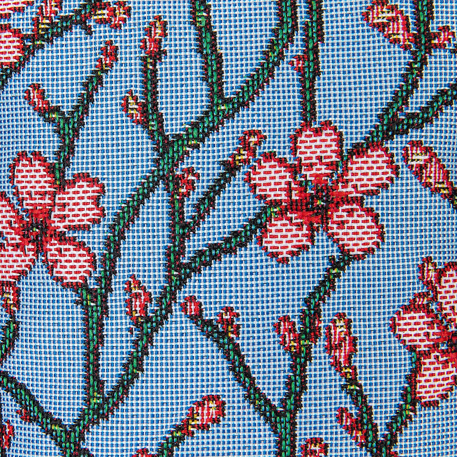 Polyester Crossbody Bag - Blue