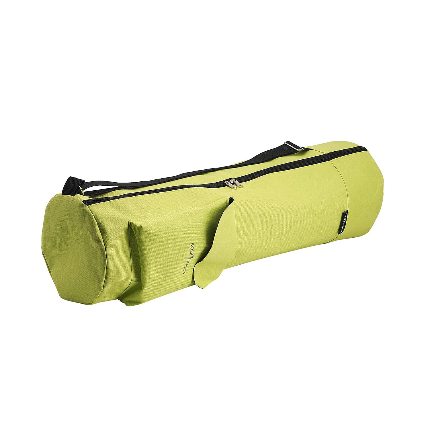 Soul Smart Solid Yoga Bag with Shoulder Strap (Size 70x20 cm) - Light Green