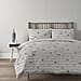 Copenhagen Scandi Waves Duvet Cover with 2pcs Pillow Case king - Silver
