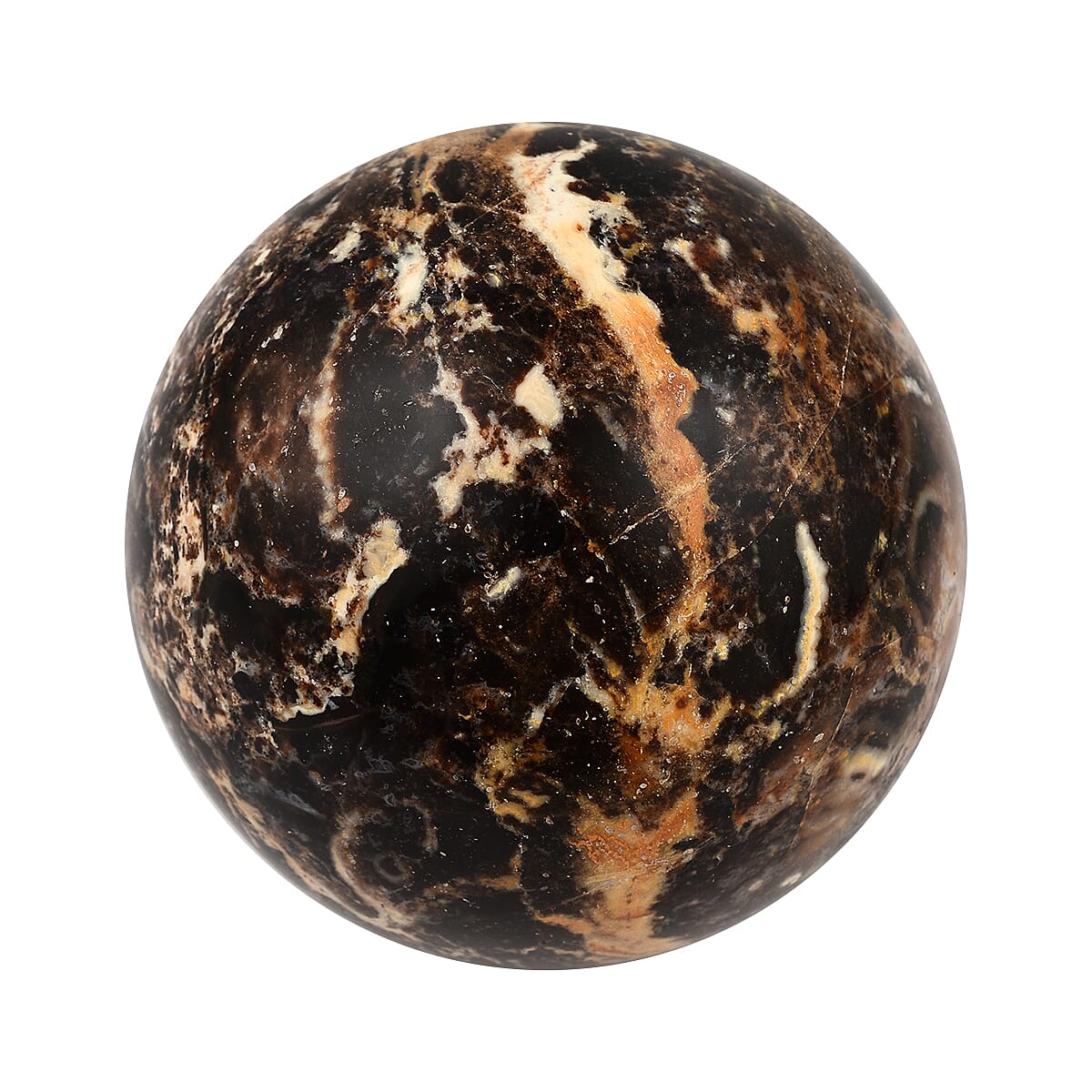 Gem Treasure - Black Opal Sphere 2-3 inch - Aprox 2100 Ct