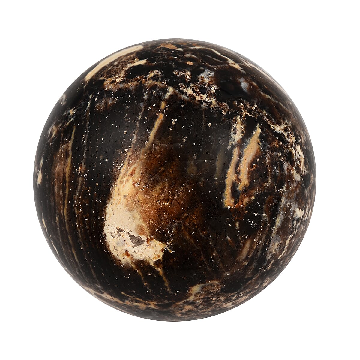 Gem Treasure - Black Opal Sphere 2-3 inch - Aprox 2100 Ct