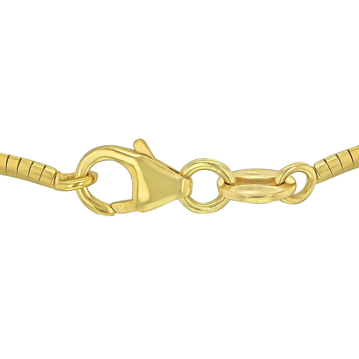 Omega chain white discount gold