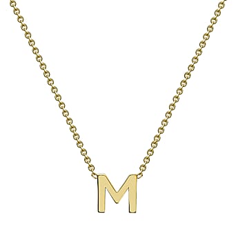 https://tjcuk.sirv.com/Products/71/8/7189540/9K-Yellow-Gold-4.5mm-5mm-M-Initial-Adjustable-Necklace-15-to-17-Inch_7189540_3.jpg?w=342&h=342