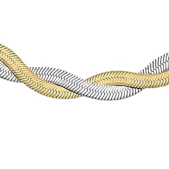 https://tjcuk.sirv.com/Products/71/8/7189791/9K-Two-Colour-Gold-Diamond-Cut-Twined-Herringbone-Necklace-17-Inch_7189791.jpg?w=342&h=342