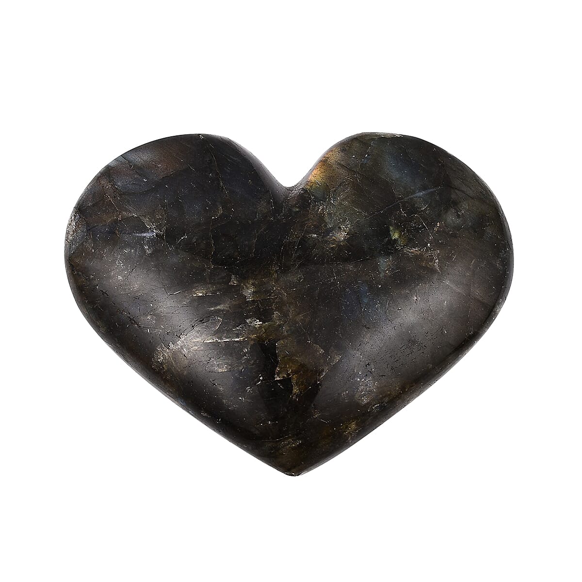 Gem Treasures - Labradorite Heart (4-5 Cm)