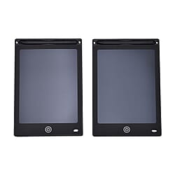 Set of TWO LCD E-Writer Electronic Writing Pad - Black 