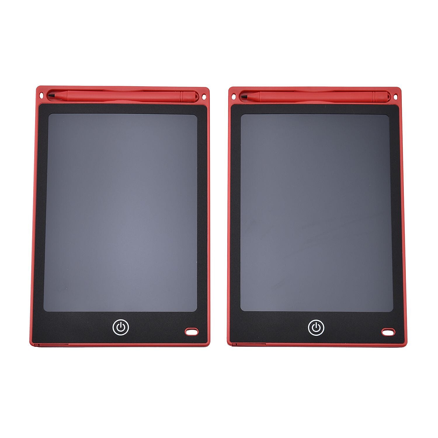 Doorbuster - Set of TWO LCD E-Writer Electronic Writing Pad - Red