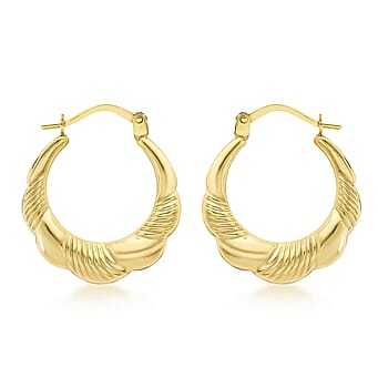 https://tjcuk.sirv.com/Products/71/9/7190132/9K-Yellow-Gold-19mm-22mm-Patterned-Scallop-Edge-Creole-Earrings_7190132.jpg?w=342&h=342