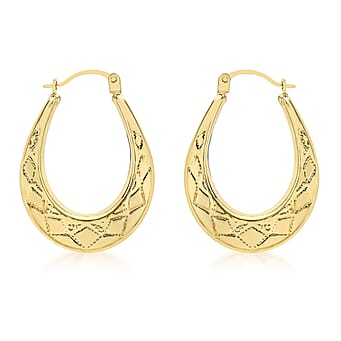 https://tjcuk.sirv.com/Products/71/9/7190137/9K-Yellow-Gold-19mm-26mm-Patterned-Oval-Creole-Earrings_7190137.jpg?w=342&h=342