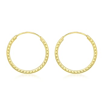 https://tjcuk.sirv.com/Products/71/9/7190143/9K-Yellow-Gold-18mm-Diamond-Cut-Sleeper-Hoop-Earrings_7190143.jpg?w=342&h=342