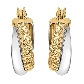 https://tjcuk.sirv.com/Products/71/9/7190201/9K-Two-Colour-Gold-15mm-Diamond-Cut-And-Plain-3mm-Band-Crossover-Creol_7190201_2.jpg?w=342&h=342