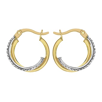 https://tjcuk.sirv.com/Products/71/9/7190203/9K-Two-Colour-Gold-16mm-Diamond-Cut-And-Plain-2mm-Band-Crossover-Hoop-_7190203_1.jpg?w=342&h=342