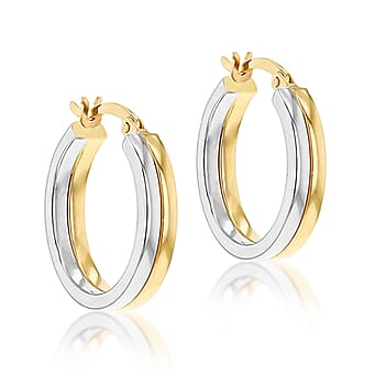 https://tjcuk.sirv.com/Products/71/9/7190221/9K-Two-Colour-Gold-Double-Line-Band-4mm-19.5mm-Hoop-Earrrings_7190221.jpg?w=342&h=342