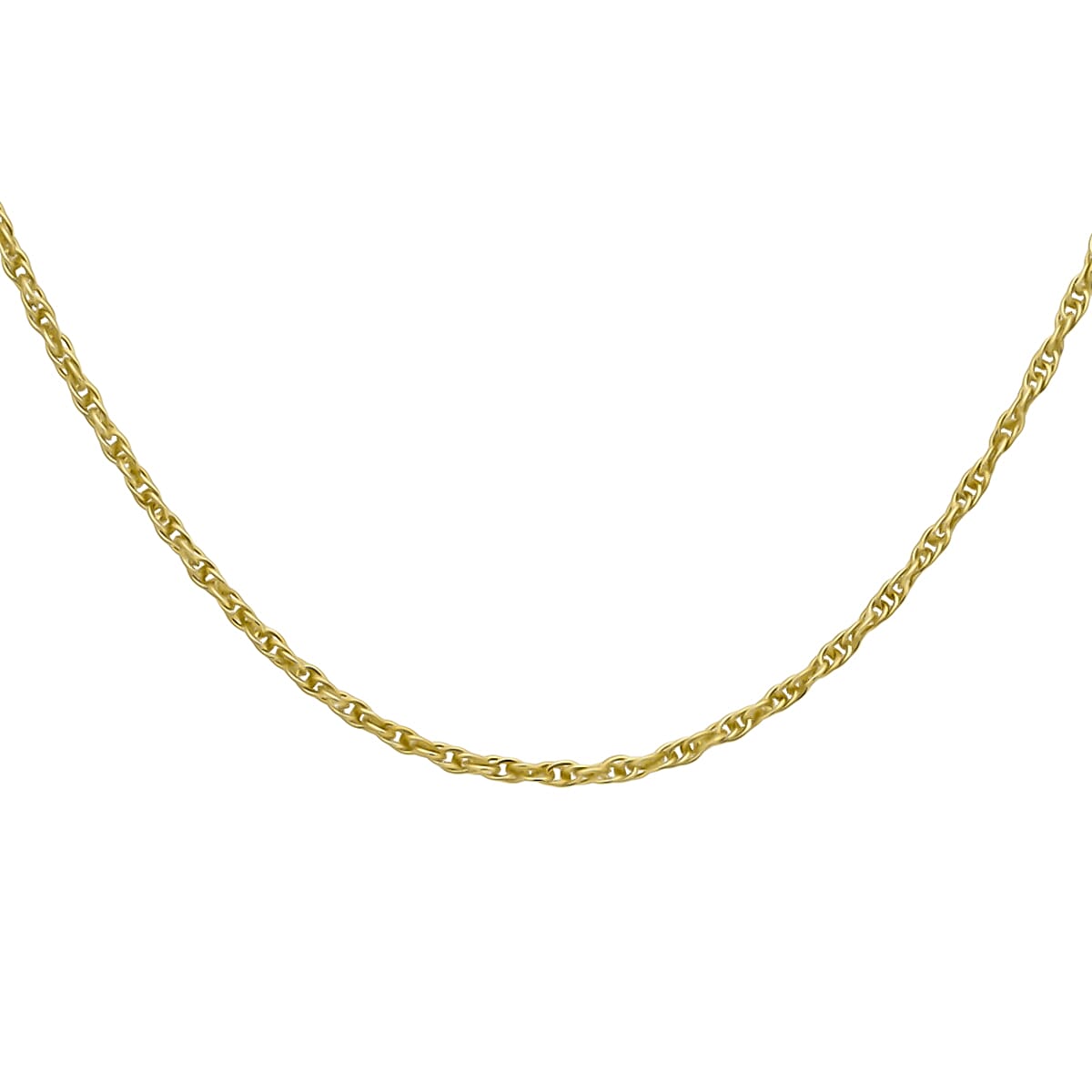 9K Yellow Gold 'Prince Of Wales' Chain 16 Inch