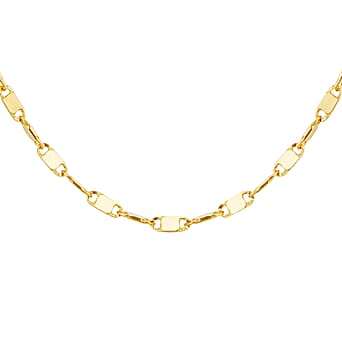 https://tjcuk.sirv.com/Products/71/9/7190318/9K-Yellow-Gold-Sparkle-Flat-Link-Necklace-16-Inch_7190318.jpg?w=342&h=342