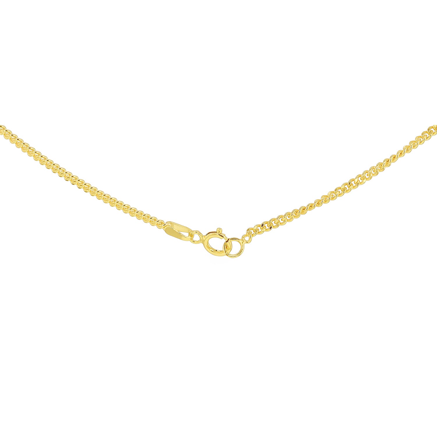9K Yellow Gold Diamond Cut Curb Chain 16 Inch 9K Yellow Gold Diamond Cut Curb Chain 16 Inch