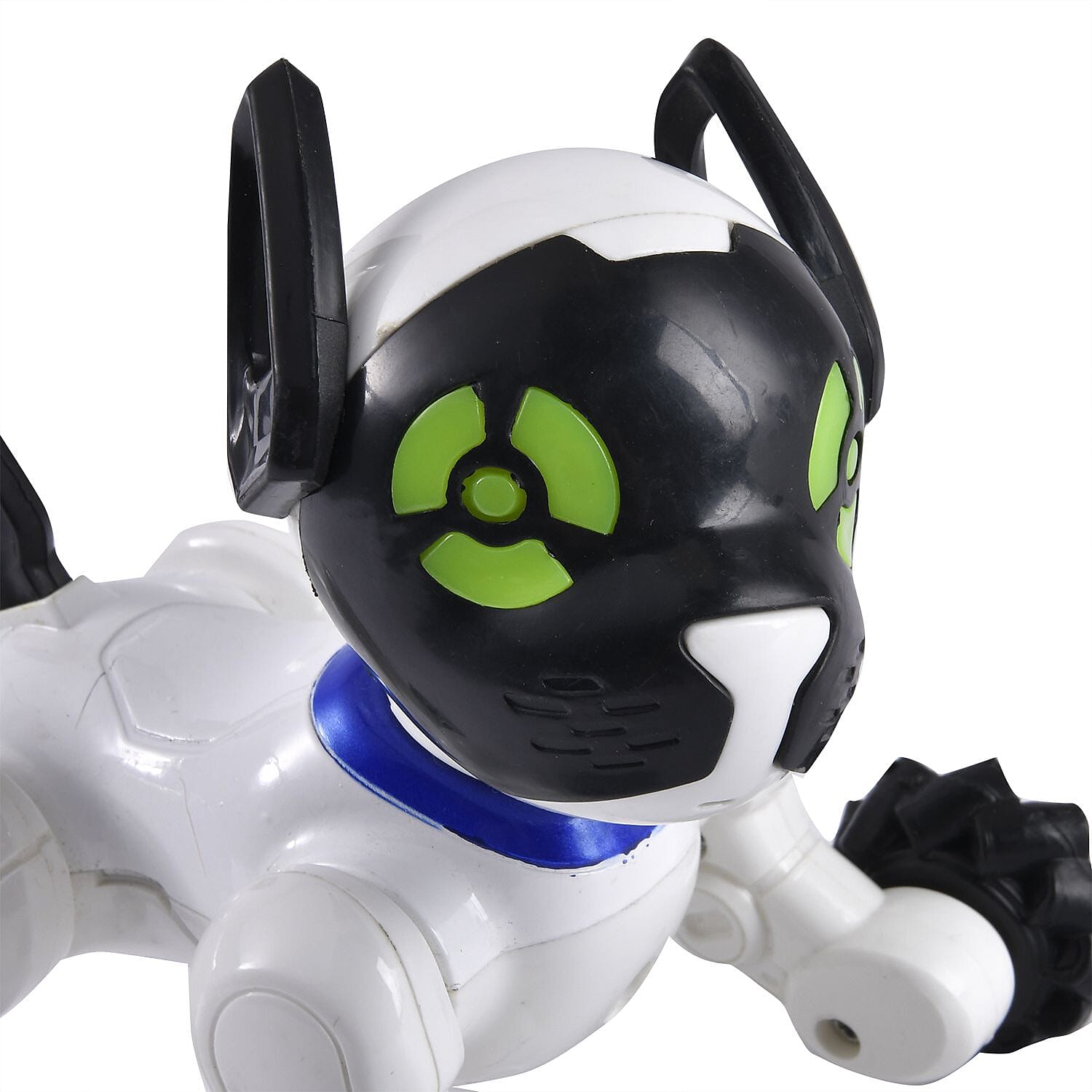 Smart Dog Intelligent Robot Toy - Black & White (3xAG13 Button Cell Battery)