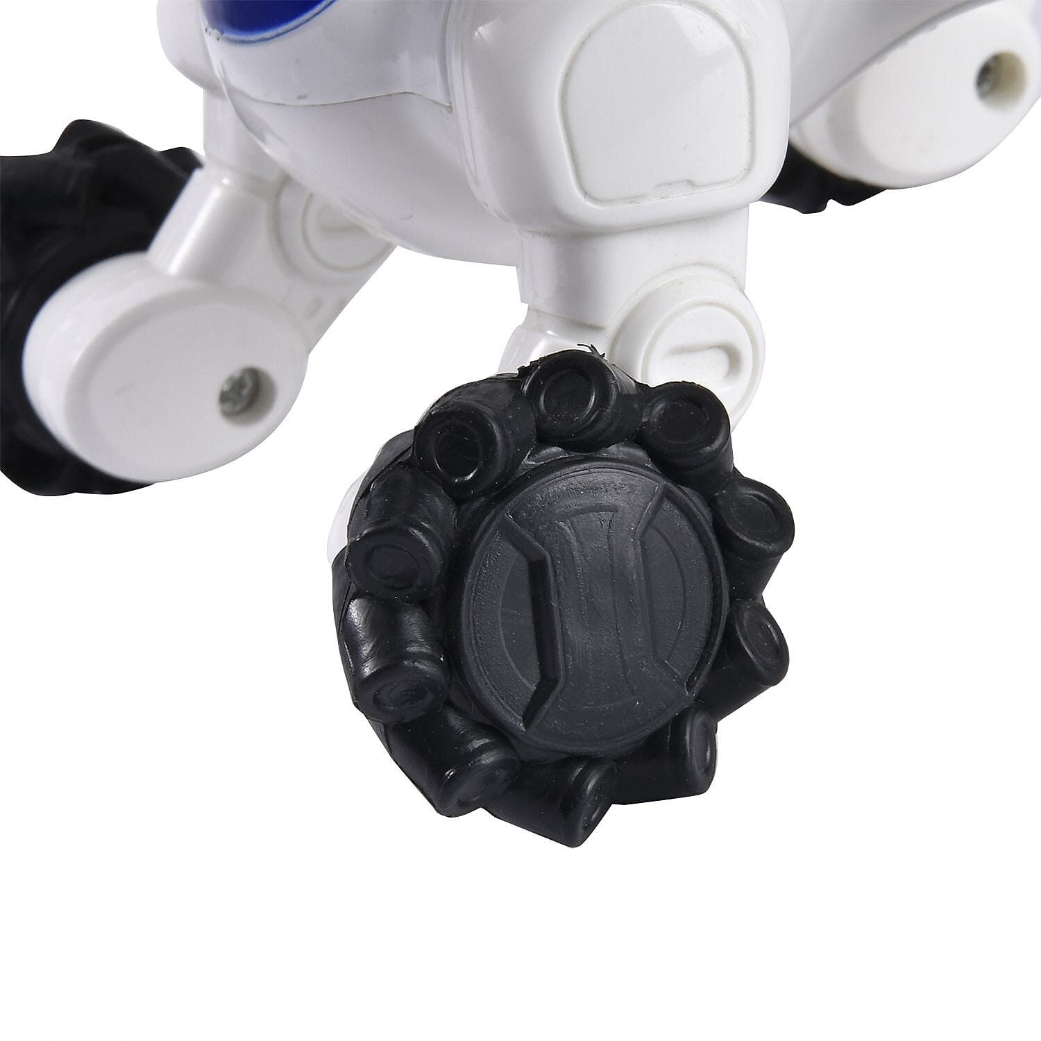 Smart Dog Intelligent Robot Toy - Black & White (3xAG13 Button Cell Battery)