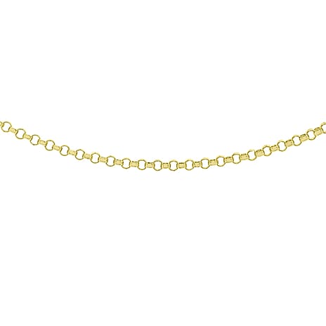 9K Yellow Gold 1.1mm Round Belcher Chain 16 Inch 9K Yellow Gold 1.1mm Round Belcher Chain 16 Inch