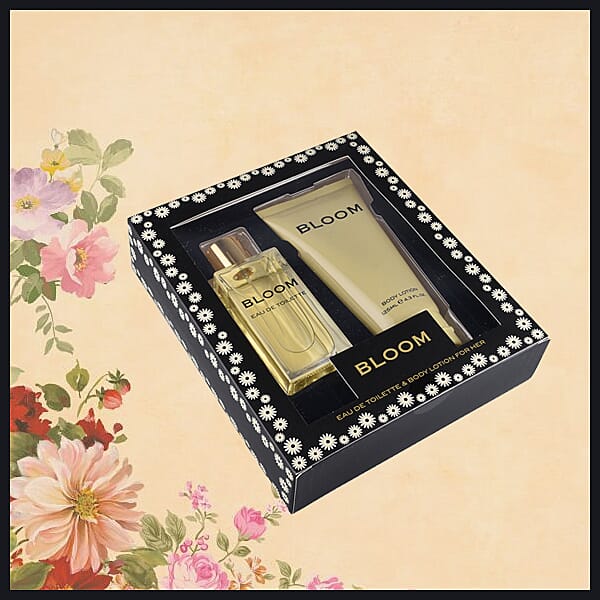 Laurelle Bloom Floral Gift Set (Incl. Eau De Toilette - 100ml & Body Lotion - 125ml)