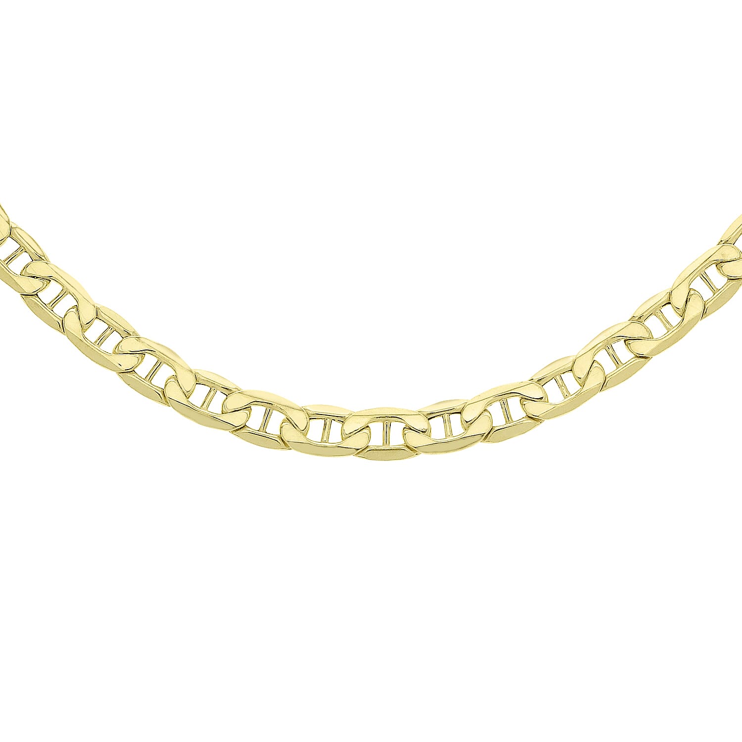 9K Yellow Gold Rambo Chain 18 Inch